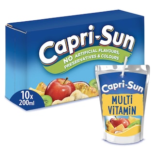 Capri-Sun | Limonade | Multi-vitamines | Pouch 10 x 20 cl