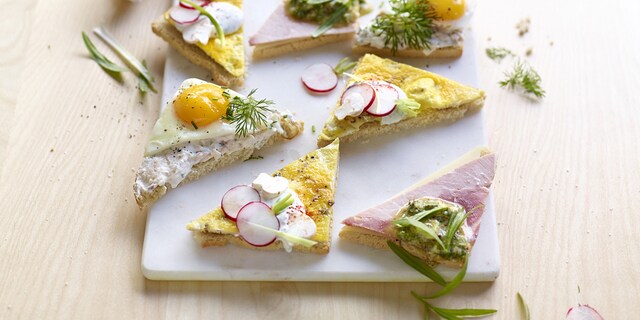 Sandwiches aux œufs