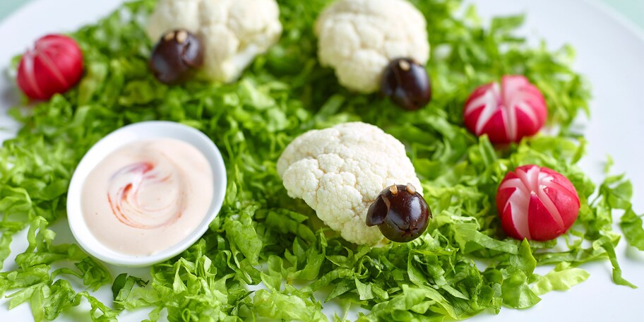 Petits moutons de chou-fleur