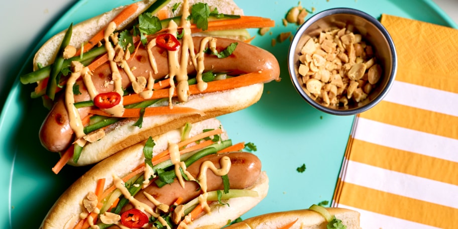 Hot-dogs façon bánh mì