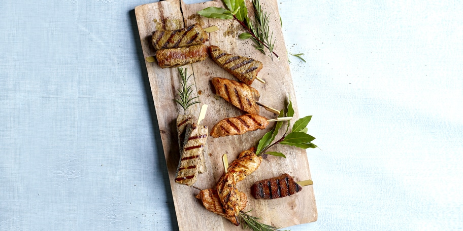 Brazades aux herbes