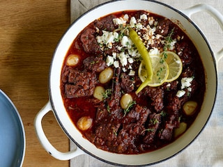 Stifado (Griekse rundsstoofpot)
