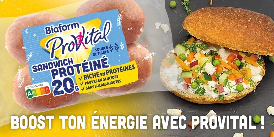 Sandwich coloré et sain