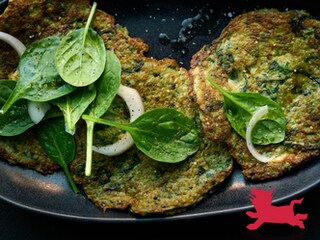 Quinoatortilla’s met spinazie