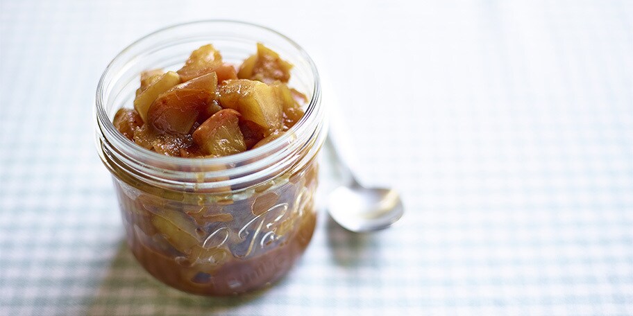 Compote de pommes de luxe