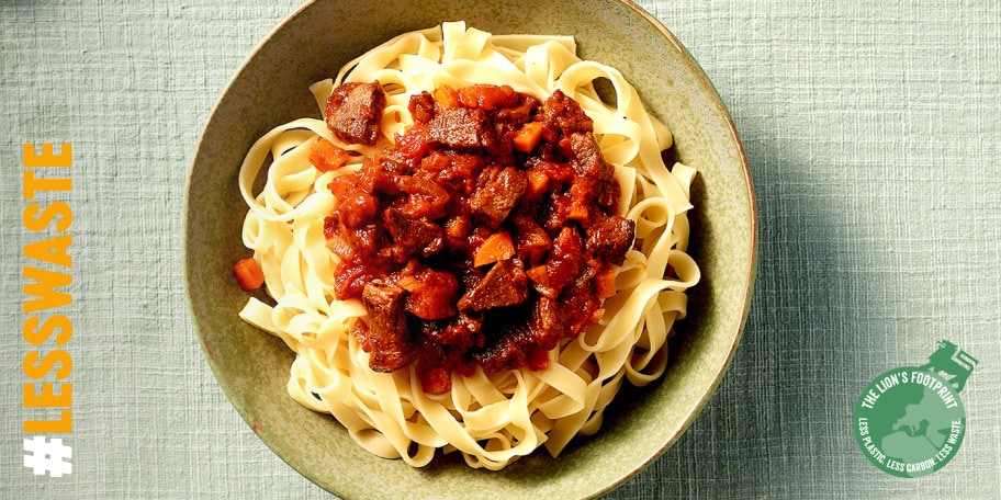 Tagliatelle met ragù van eend