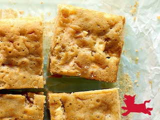 Brownies au chocolat blanc et aux&nbsp;pomme