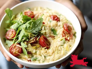 Risotto veggie facile aux tomates cerises