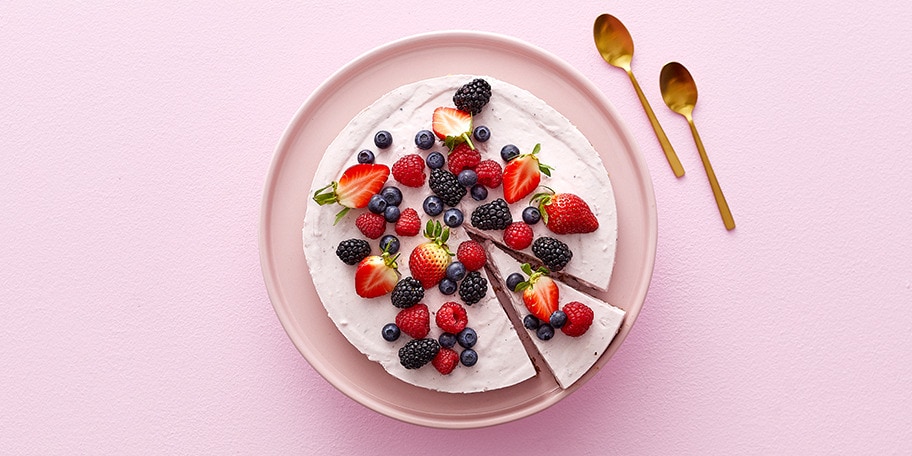 Cheesecake avec Arla Skyr Fraises