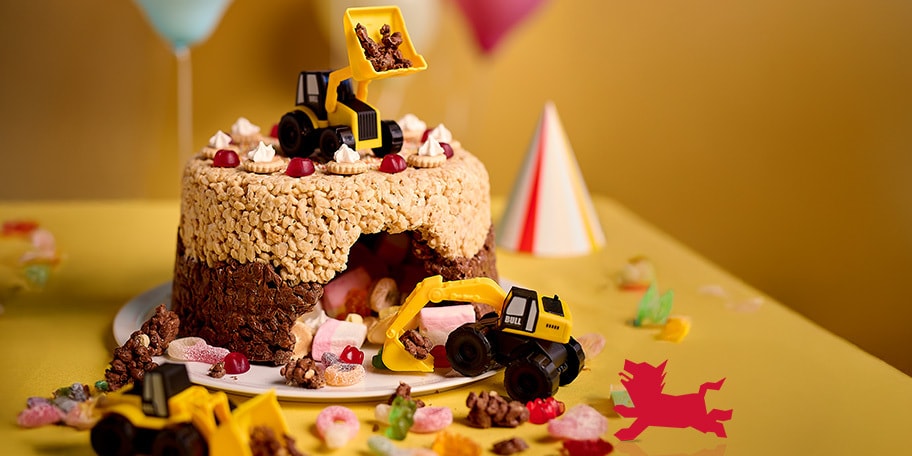 Gâteau piñata à casser