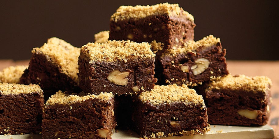 Brownies aux noix de cajou et aux noisettes