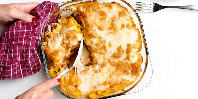 Hachis parmentier met butternut