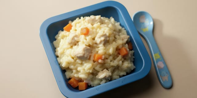 Risotto van kalkoen en groenten 12-24 maanden