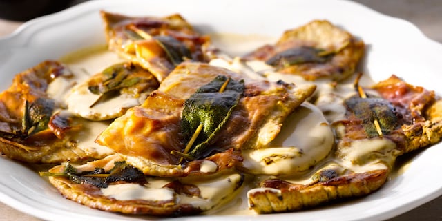 Saltimbocca à la crème