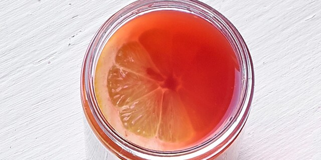 Iced tea à la grenade