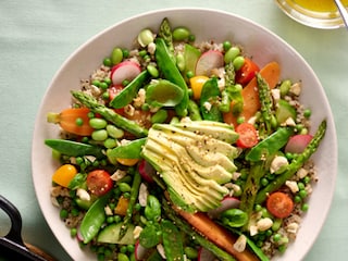 Lentesalade met quinoa