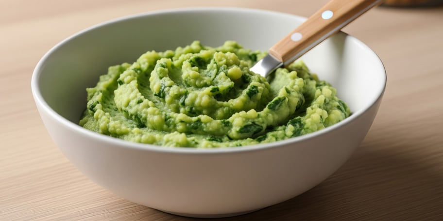 Purée d'épinards et pomme de terre 4-6 mois