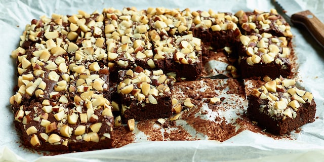 Brownies met Braziliaanse noten