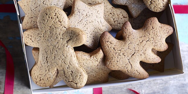 Pepparkakor / Koekjes met boter en kruiden