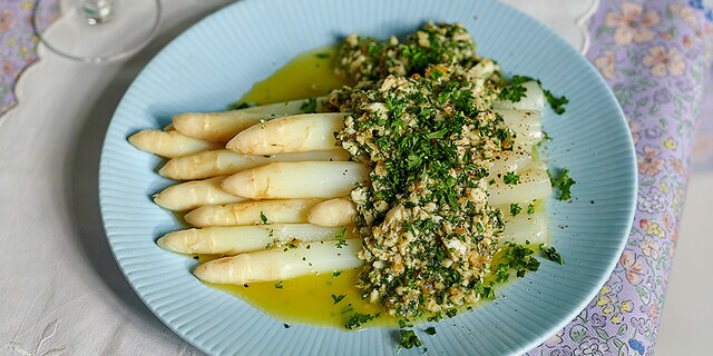 Asperges op Vlaamse wijze