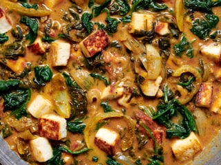 Palak paneer