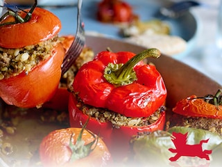 Gemista (légumes farcis grecs)