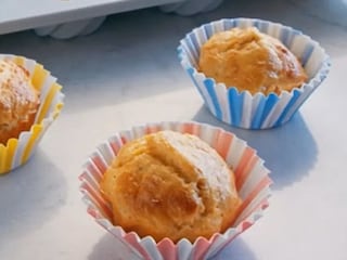 Ei- en kipmuffin 