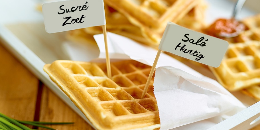 Gaufres petit-déjeuner