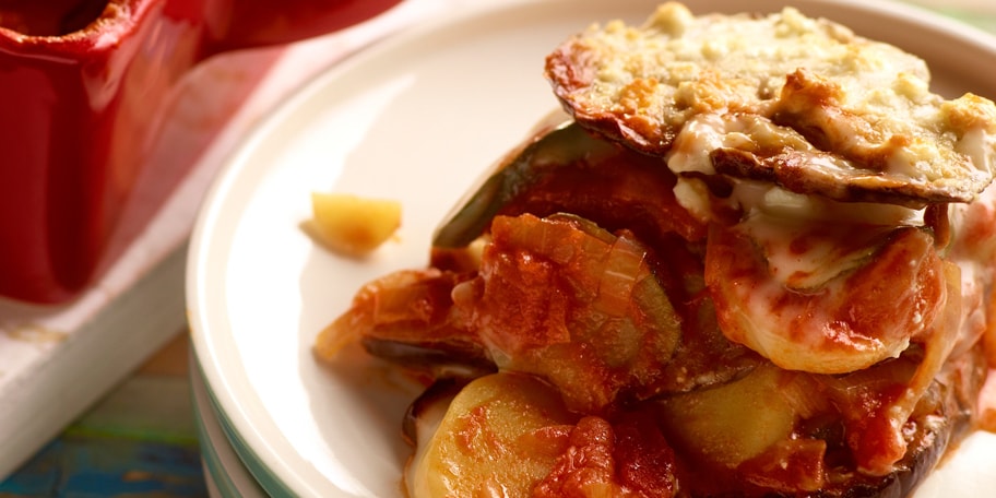 Moussaka met groenten