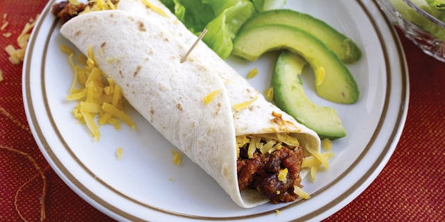 Burritos au chili