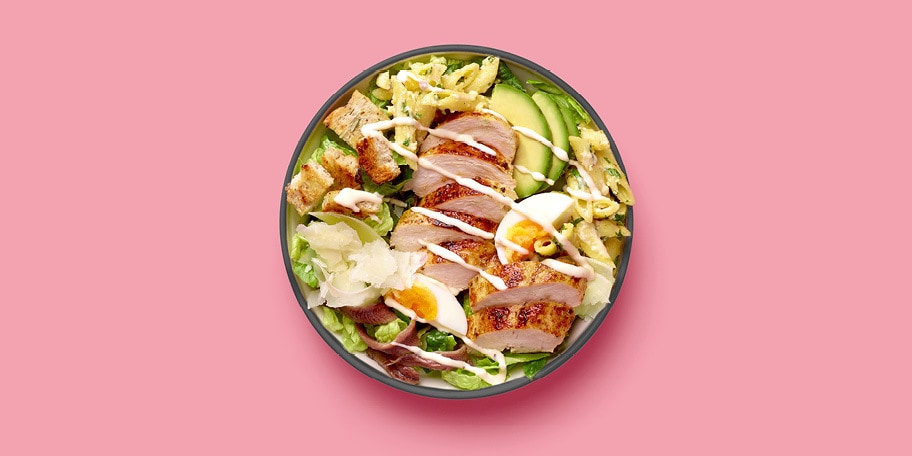 Vollenbak caesarsalade in 25 minuten