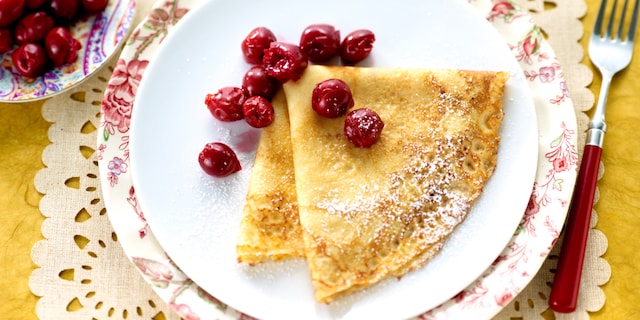 Fines crêpes à la suédoise