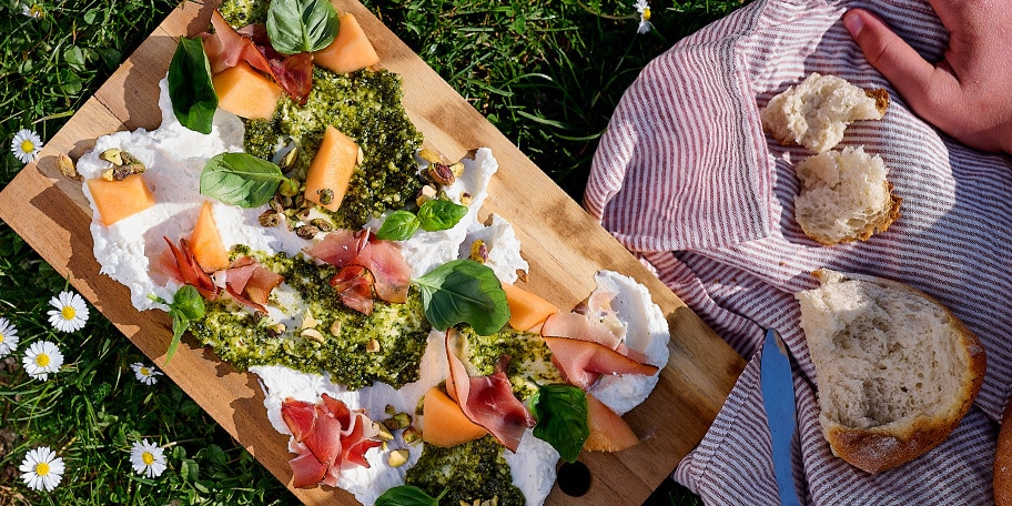 Planche apéro estivale