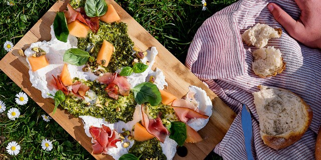 Planche apéro estivale