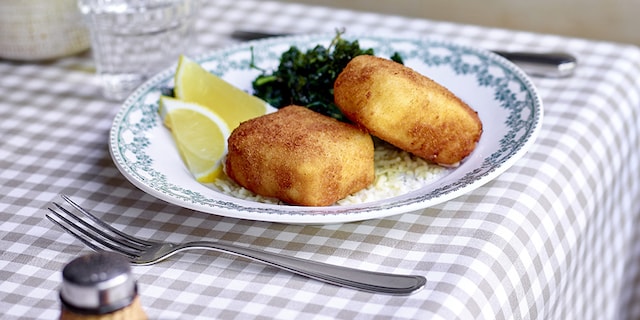 Croquettes de fromage au Vieux Brugge