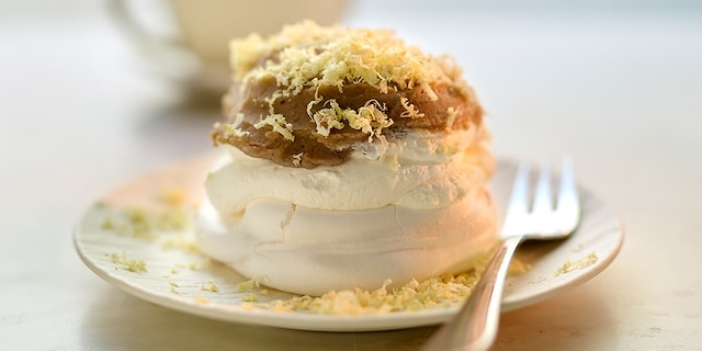 Mont-blanctaartjes met kastanjes