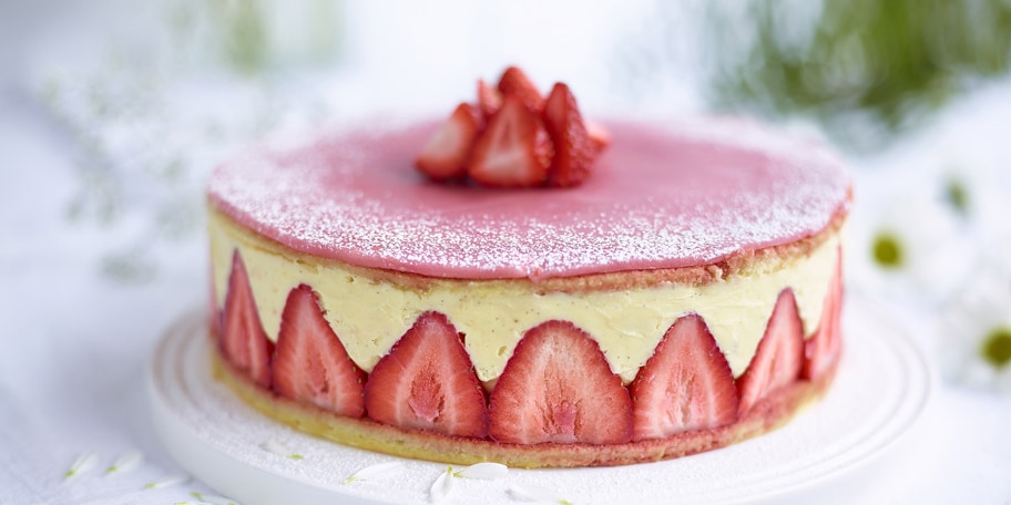 Aardbeientaart