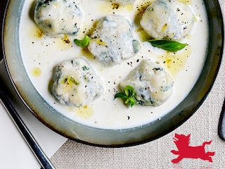 Gnudi aux épinards et au citron