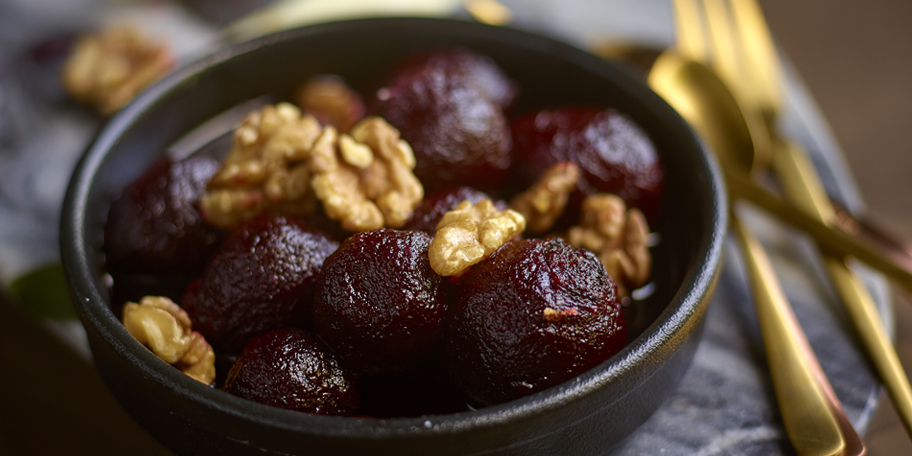 Baby betteraves rouges au sirop de vinaigre