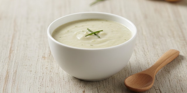 Crème de champignons, ciboulette et pomme de terre 12-24 mois