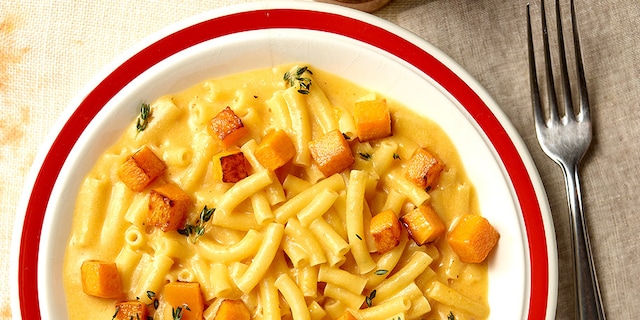 Mac and cheese met butternut