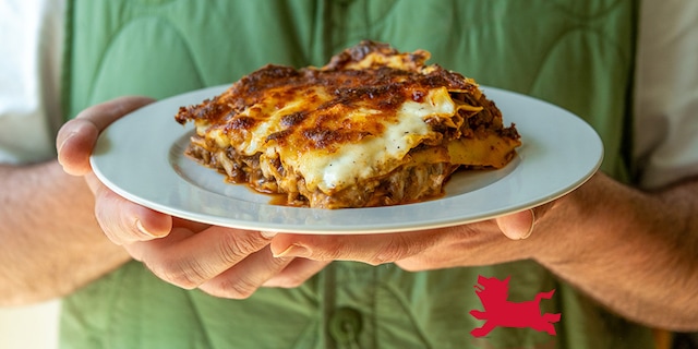 Lasagne met champignons