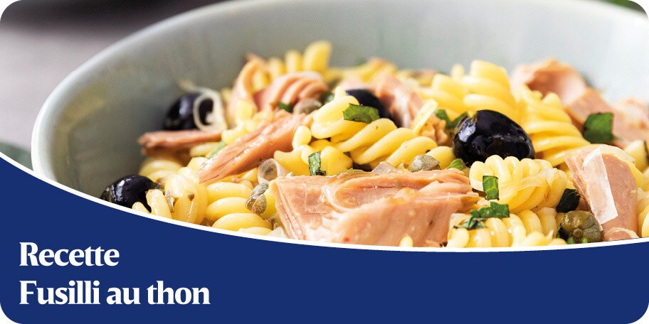 Fusilli Barilla au thon Rio Mare