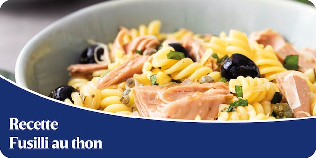 Fusilli Barilla au thon Rio Mare