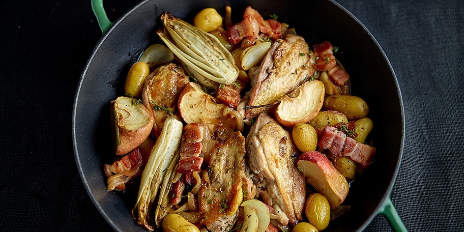 Fazantenfilets à la briarde