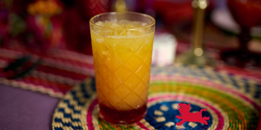 Conga virgen met homemade grenadine