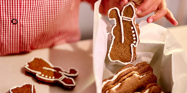 Spéculoos de Saint-Nicolas fourrés