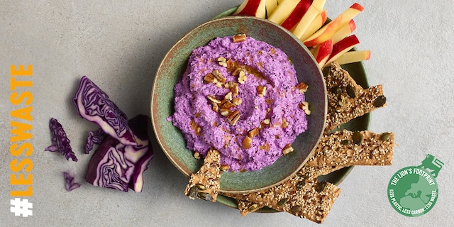 Dip au chou rouge