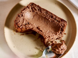 Baskische cheesecake met chocolade