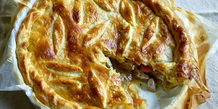 Tarte au spiringue de porc